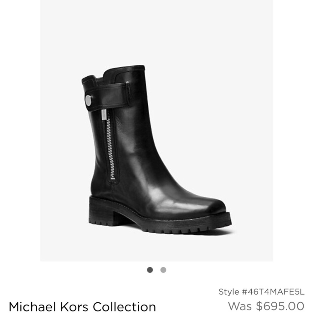 NWT MICHAEL KORS COLLECTION BOOTS SZ 38